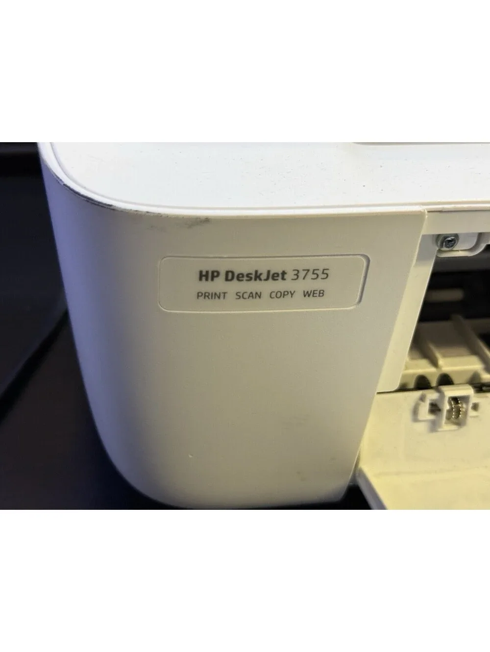 HP DeskJet 3700 All-in-One Wireless Color Inkjet Printer White J9V91A SDGOB-1621